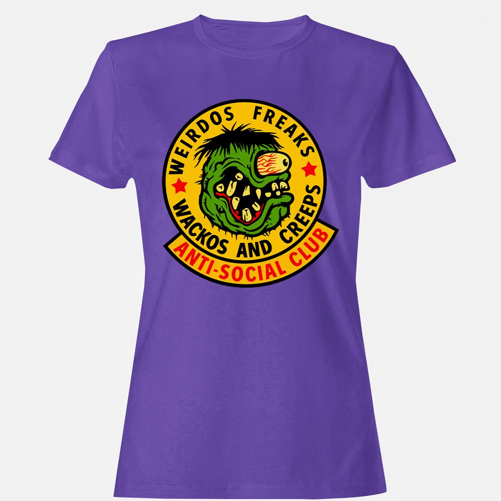 Women's T-Shirt - N8KFRK3Y - Purple - 12