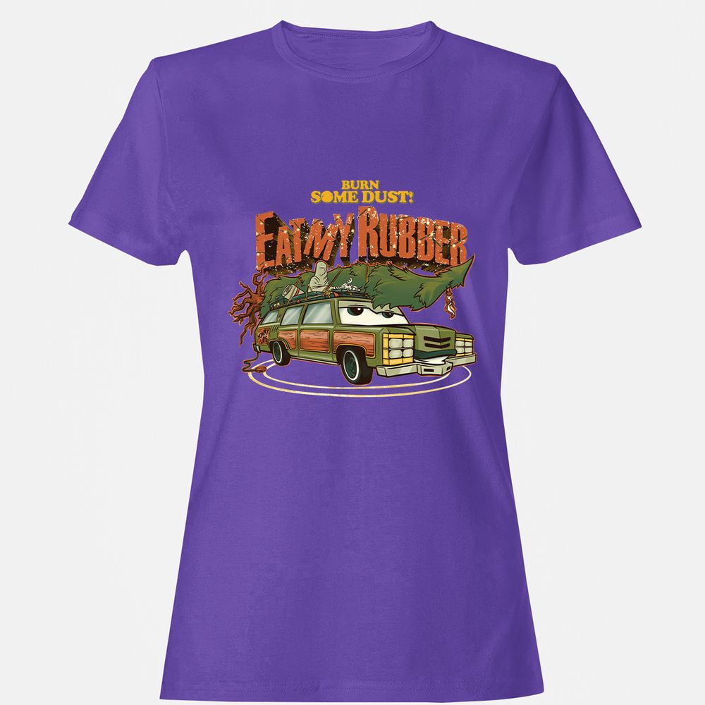 Women's T-Shirt - RQGC8AUQ - Purple - 12