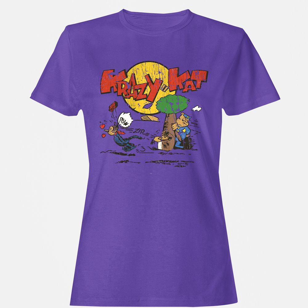 Women's T-Shirt - CKRTFU8Z - Purple - 12