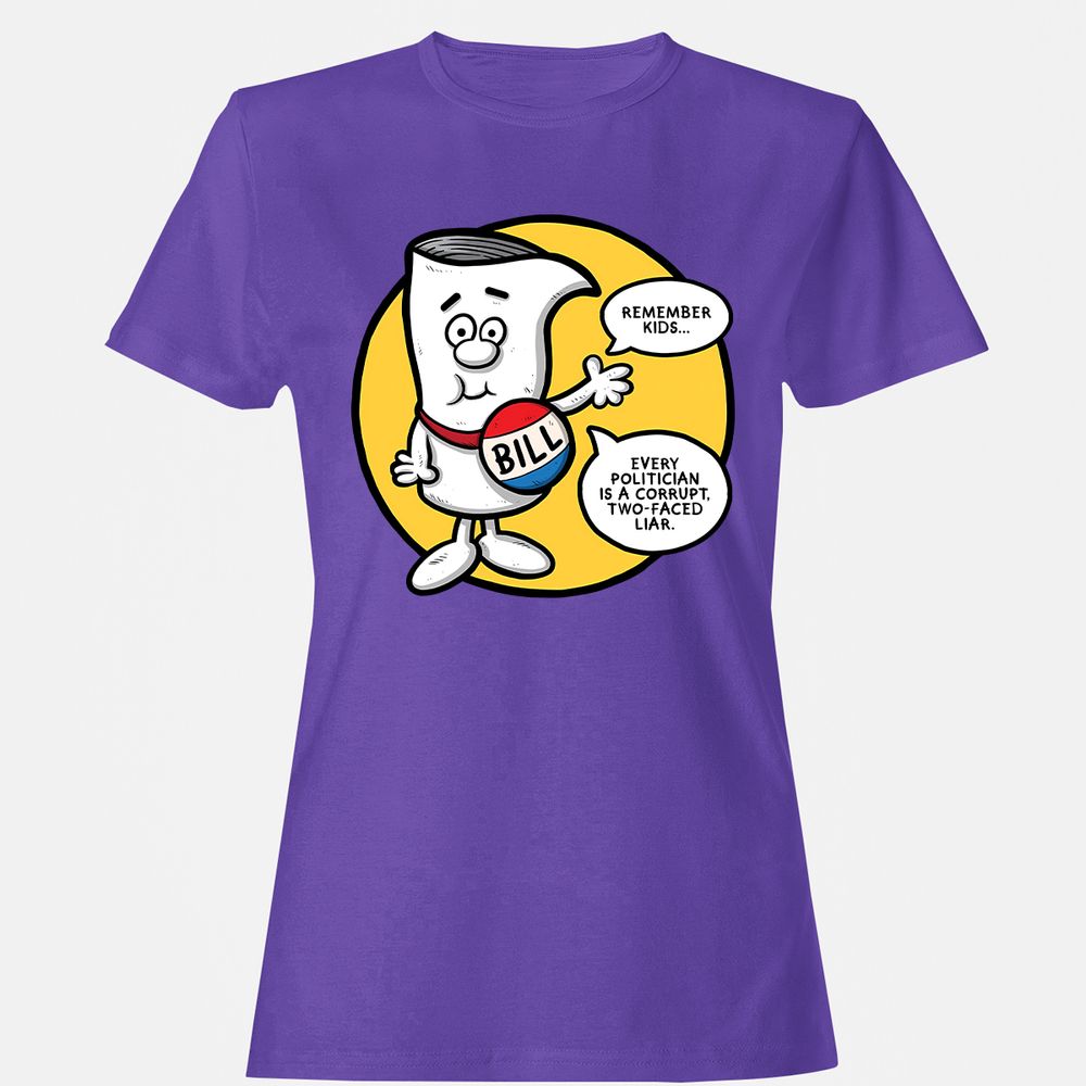 Women's T-Shirt - K9YZ7TZJ - Purple - 12