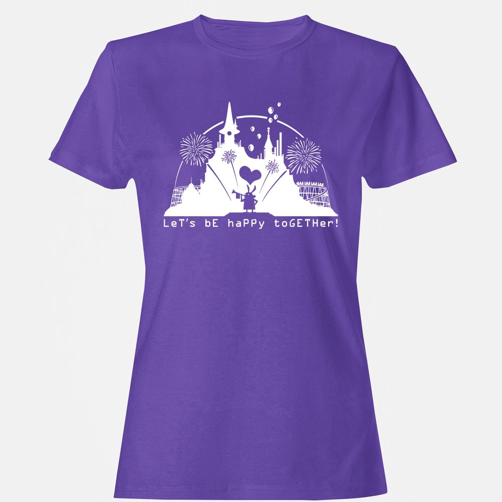 Women's T-Shirt - PYG61ECB - Purple - 12