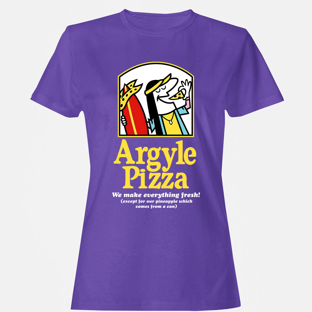 Women's T-Shirt - U27QBCG4 - Purple - 12