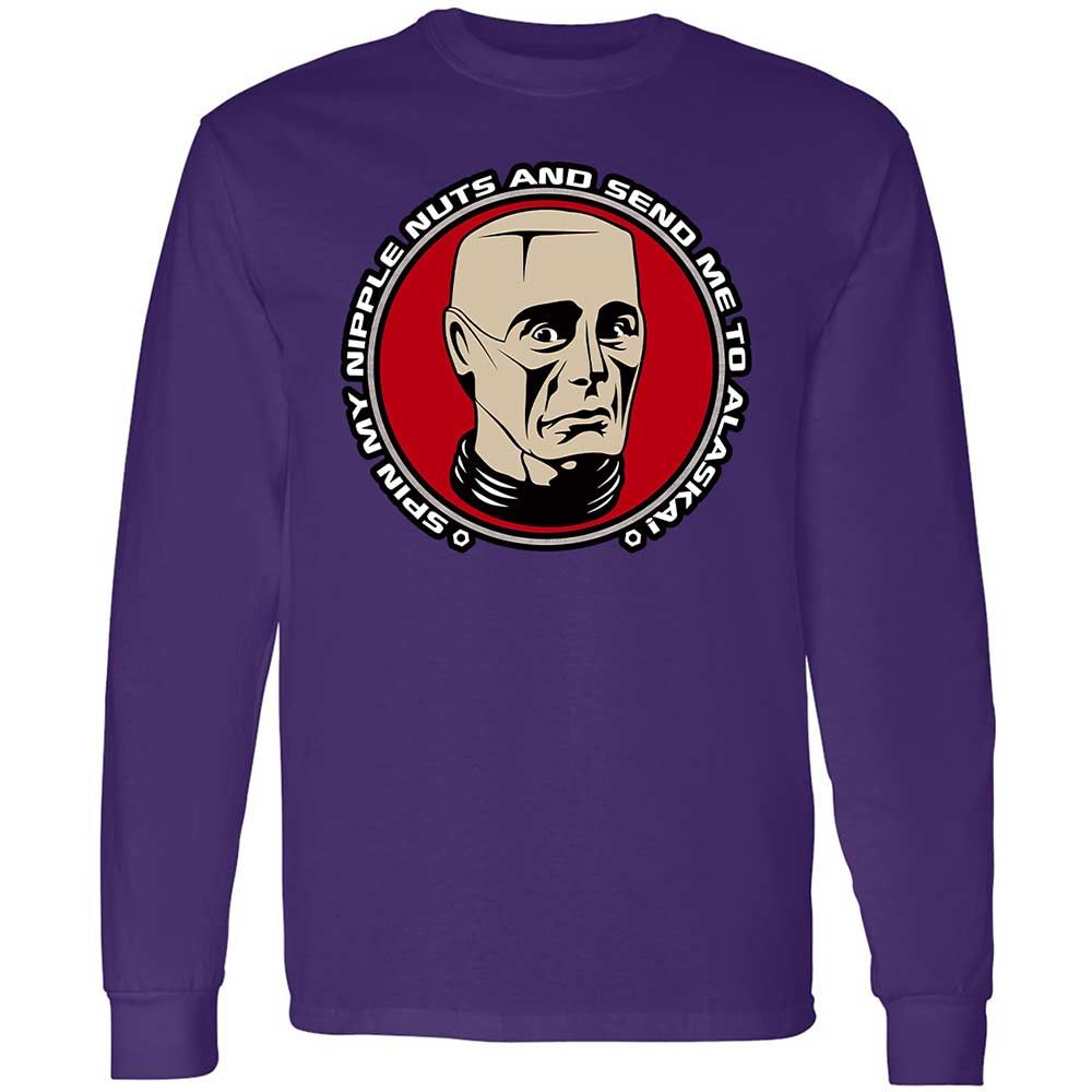 Long Sleeve T-Shirt - 1XEG5315 - Purple - 12