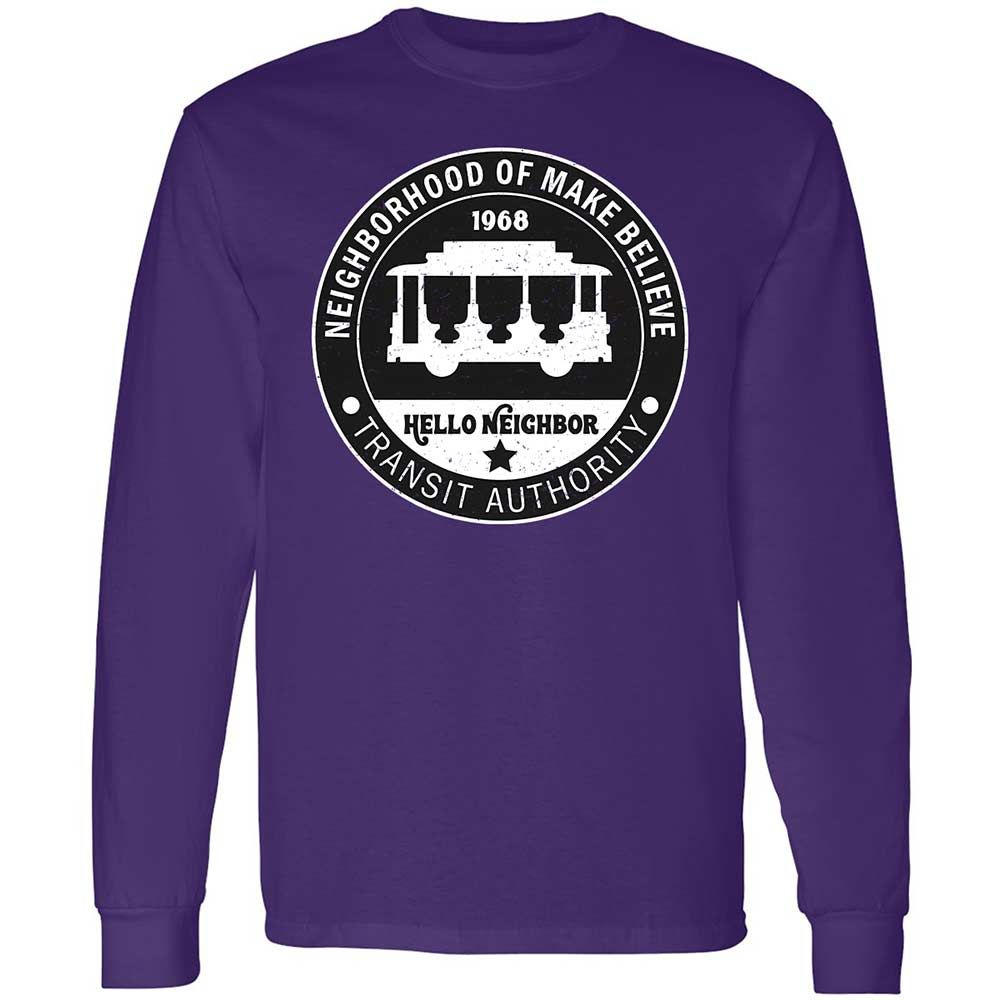 Long Sleeve T-Shirt - MDZXXL8L - Purple - 12