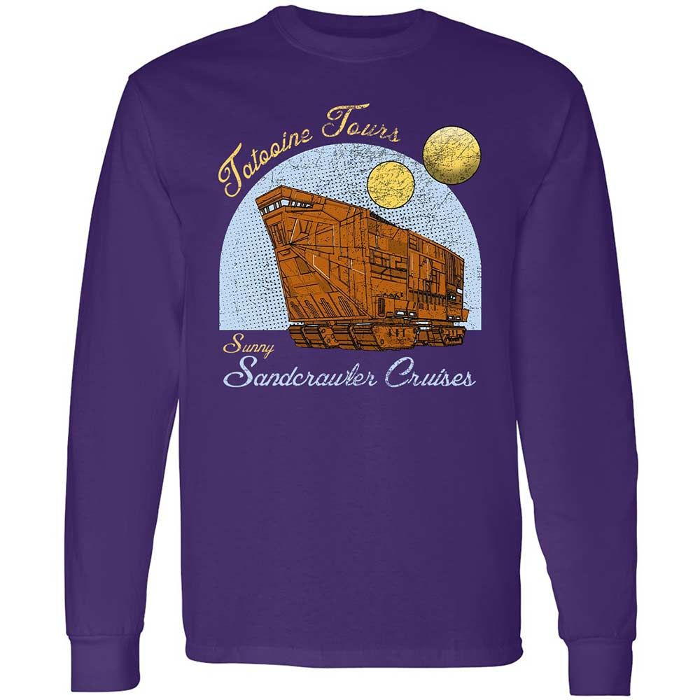 Long Sleeve T-Shirt - EV6GMM21 - Purple - 12