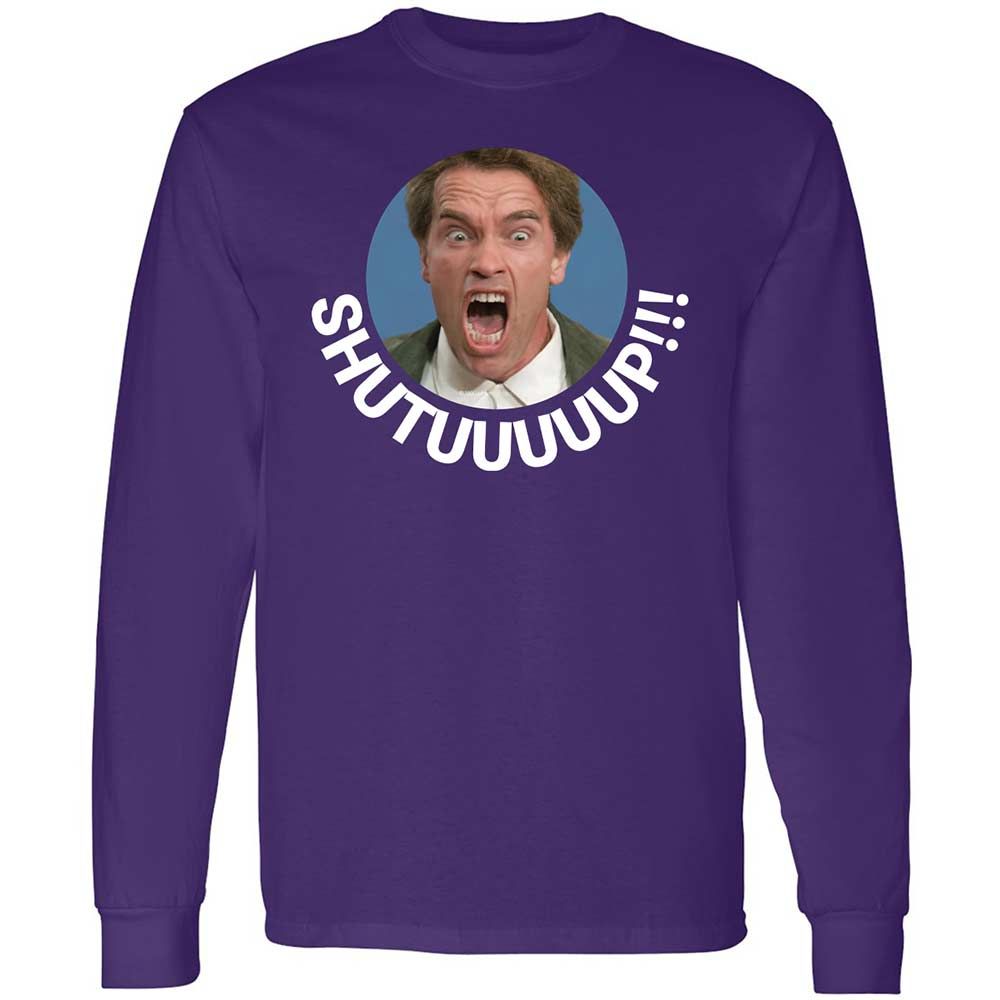 Long Sleeve T-Shirt - 57V9HE4Q - Purple - 12