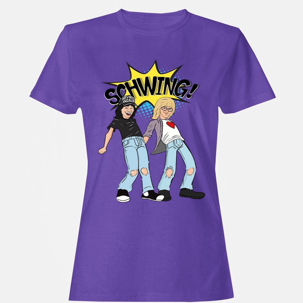 Women's T-Shirt - LU7JW7ST - Purple - 12