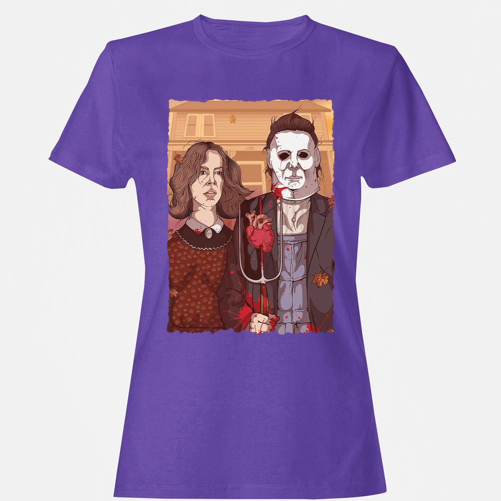 Women's T-Shirt - W82Z2YNA - Purple - 12