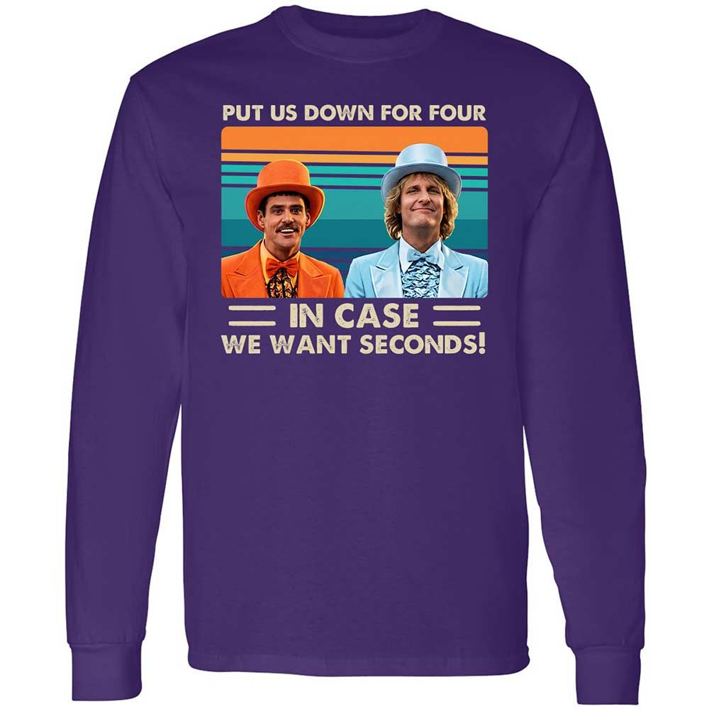 Long Sleeve T-Shirt - 96N24RCD - Purple - 12