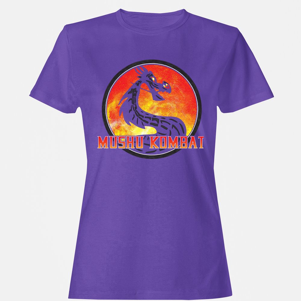 Women's T-Shirt - CGHE9KLP - Purple - 12