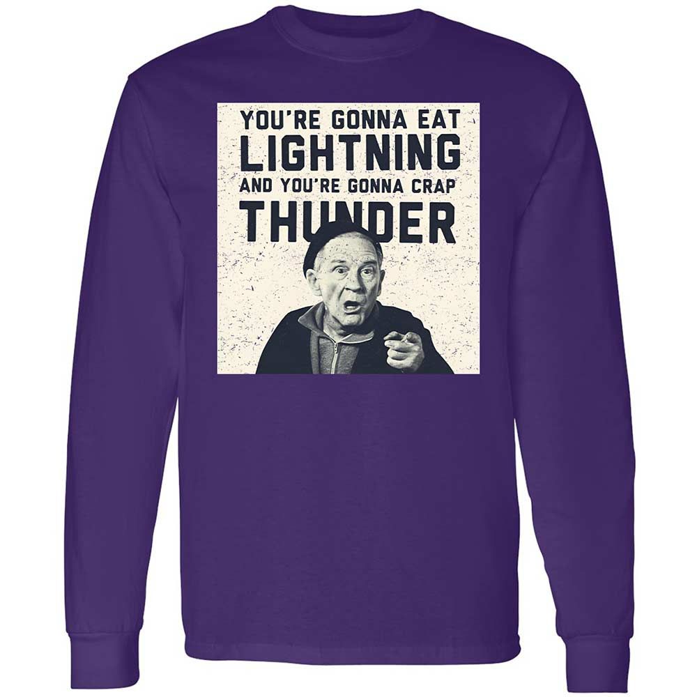 Long Sleeve T-Shirt - DV7CLR8A - Purple - 12