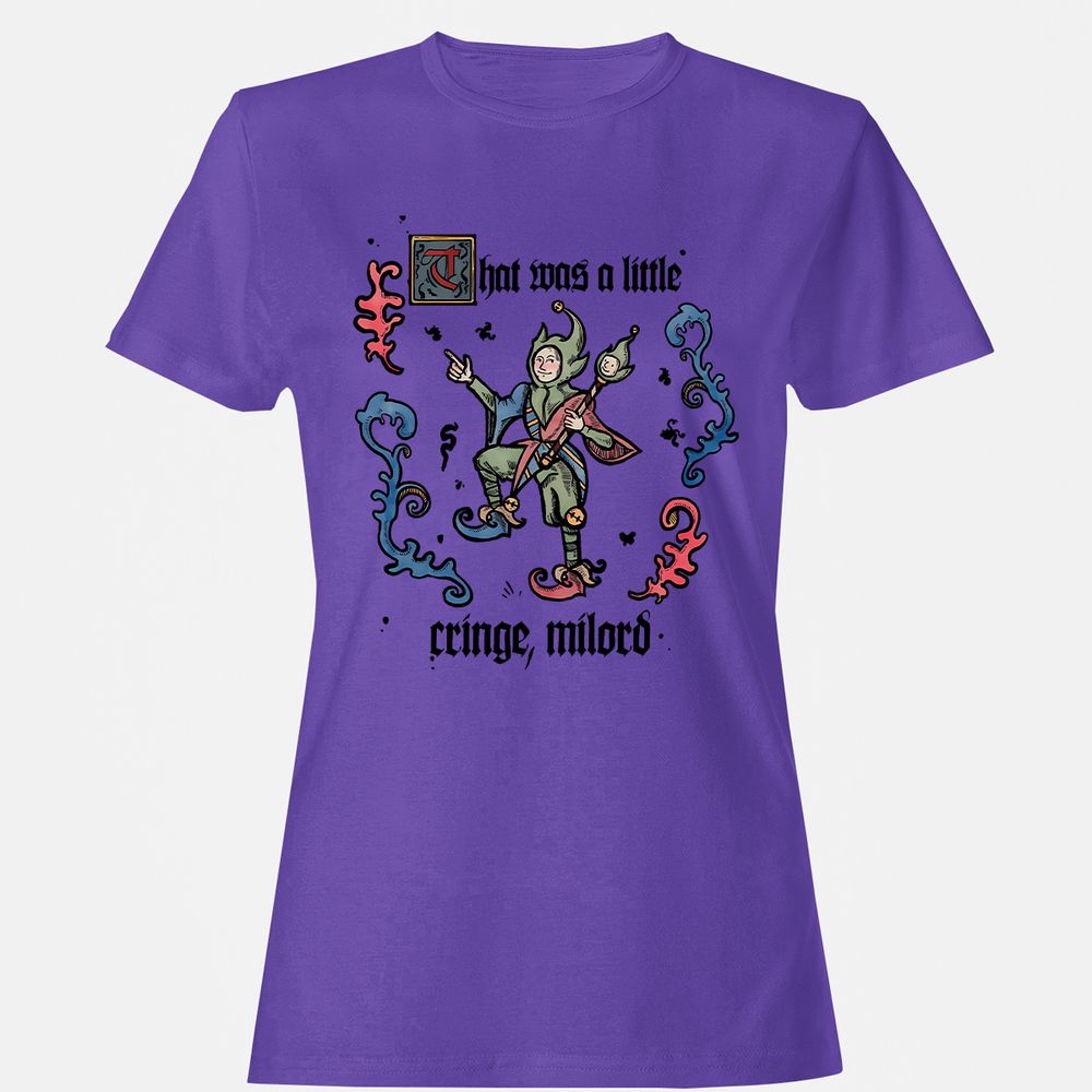 Women's T-Shirt - 1P81LAFN - Purple - 12