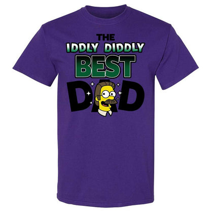 The Iddly diddly best dad - Purple - 12