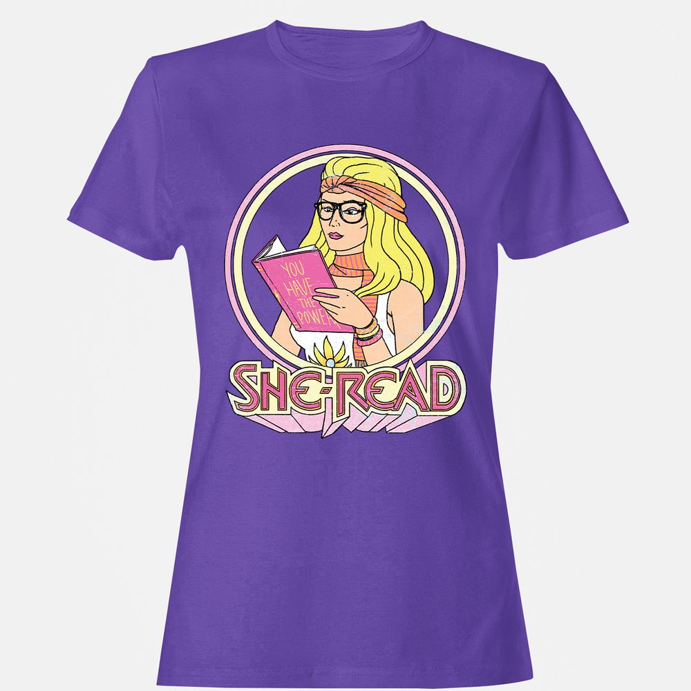 Women's T-Shirt - P8SAKUVQ - Purple - 12