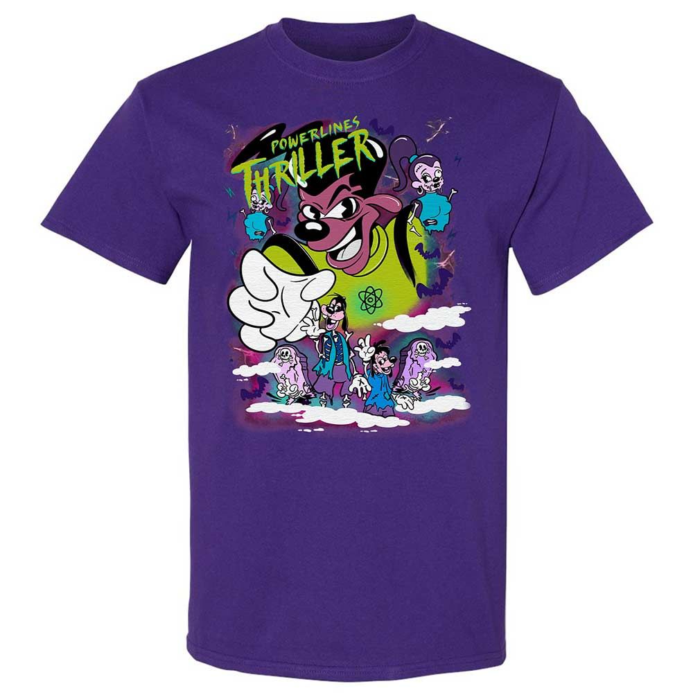 Vintage Pop Cartoon Horror Mashup - Purple - 12