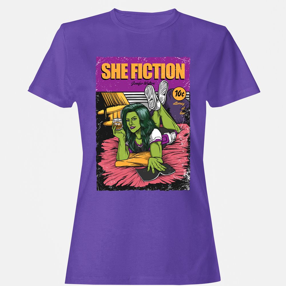 Women's T-Shirt - 2GL2UZAN - Purple - 12