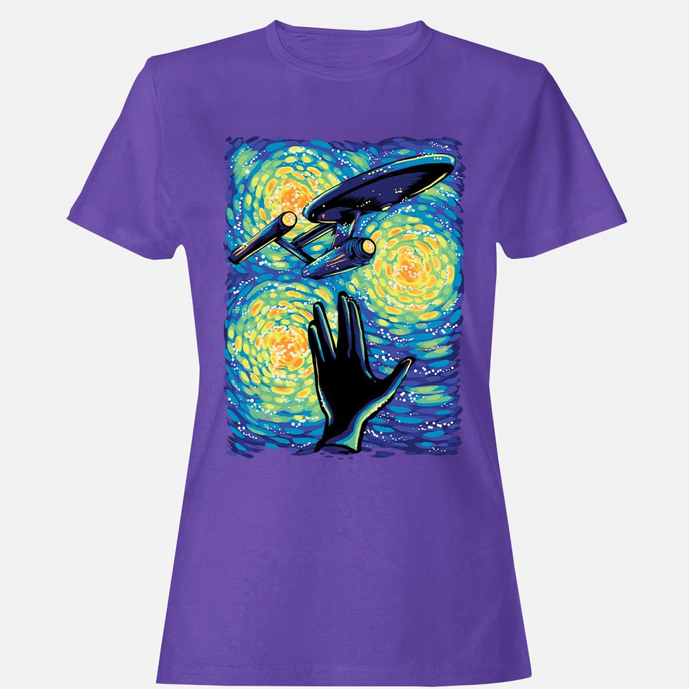 Women's T-Shirt - 8UNJM1QY - Purple - 12