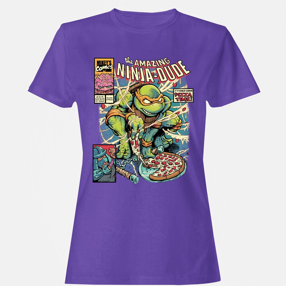 Women's T-Shirt - CWXEHK95 - Purple - 12