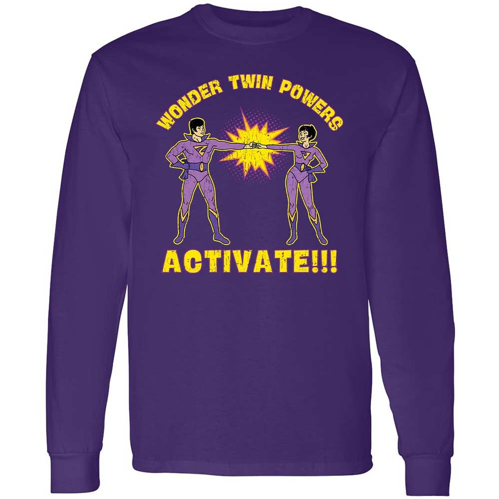 Long Sleeve T-Shirt - WC58D6PH - Purple - 12