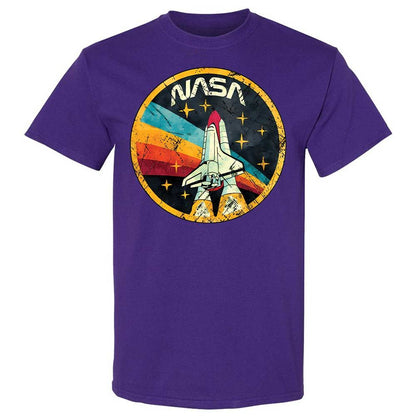 USA Space Agency Vintage Colors - Purple - 12