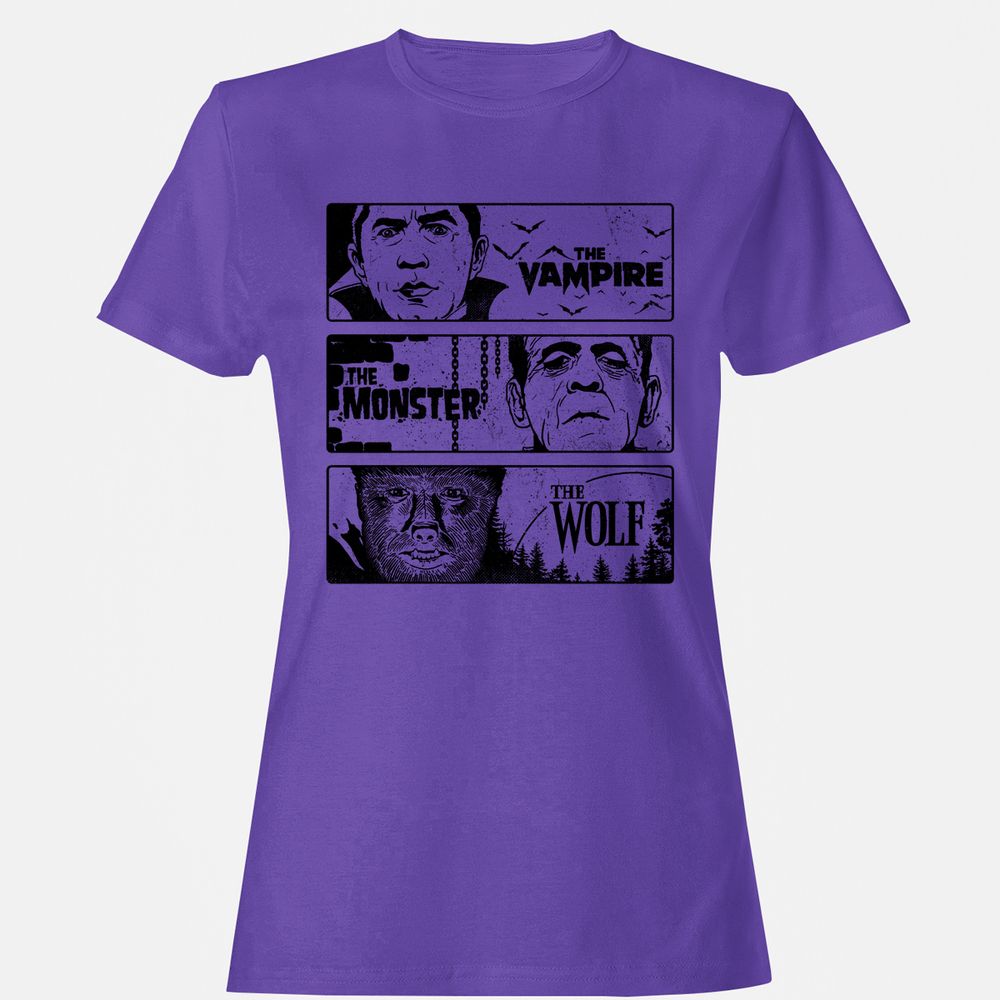 Women's T-Shirt - AQ17CW9N - Purple - 12
