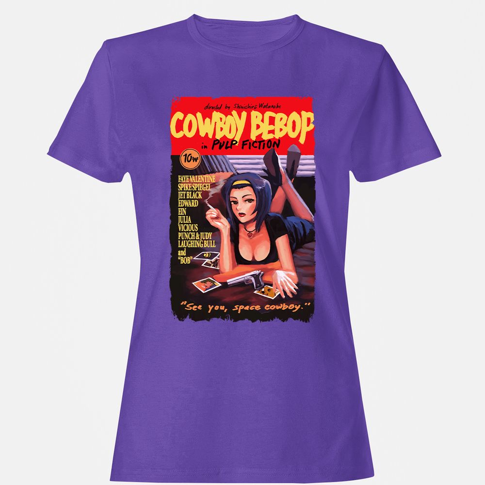 Women's T-Shirt - YDYHKUMD - Purple - 12