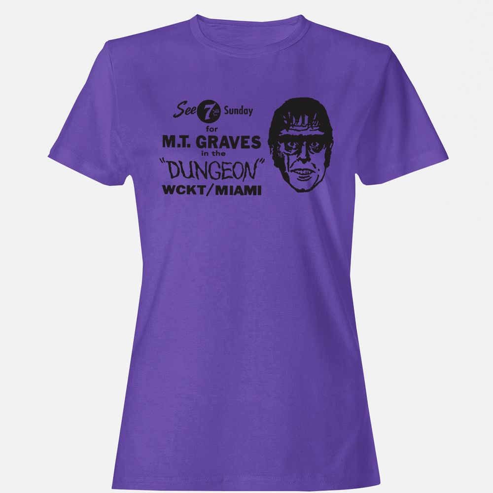 Women's T-Shirt - CB1MQLEZ - Purple - 12