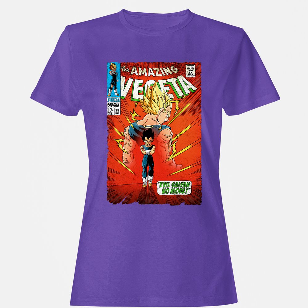 Women's T-Shirt - EEE9KW7Q - Purple - 12