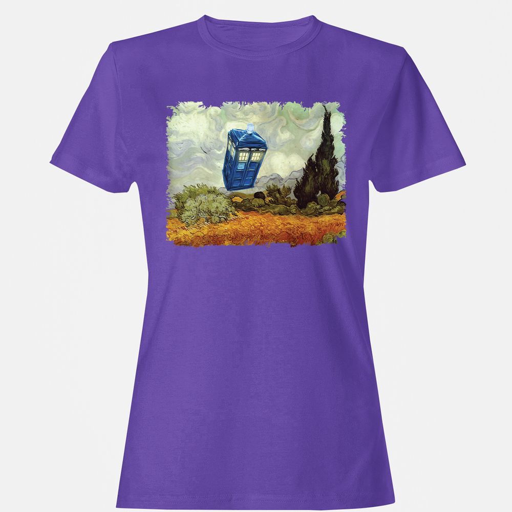 Women's T-Shirt - G5N7TNP8 - Purple - 12