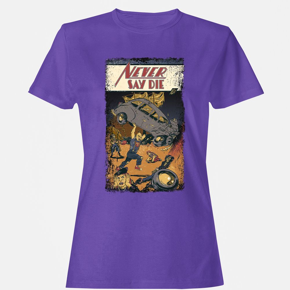 Women's T-Shirt - ECFX3S6A - Purple - 12