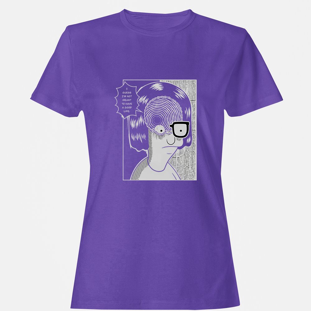 Women's T-Shirt - B1WZY522 - Purple - 12