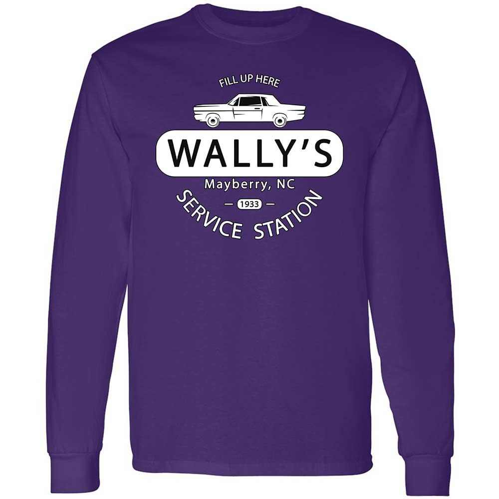 Long Sleeve T-Shirt - 7FWUPTQN - Purple - 12