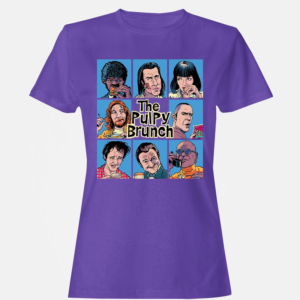 Women's T-Shirt - HHVA4N2H - Purple - 12