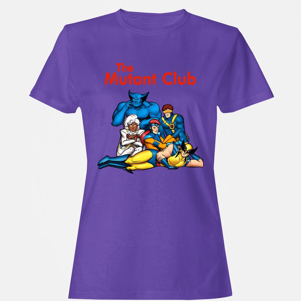 Women's T-Shirt - 8TE65CQQ - Purple - 12