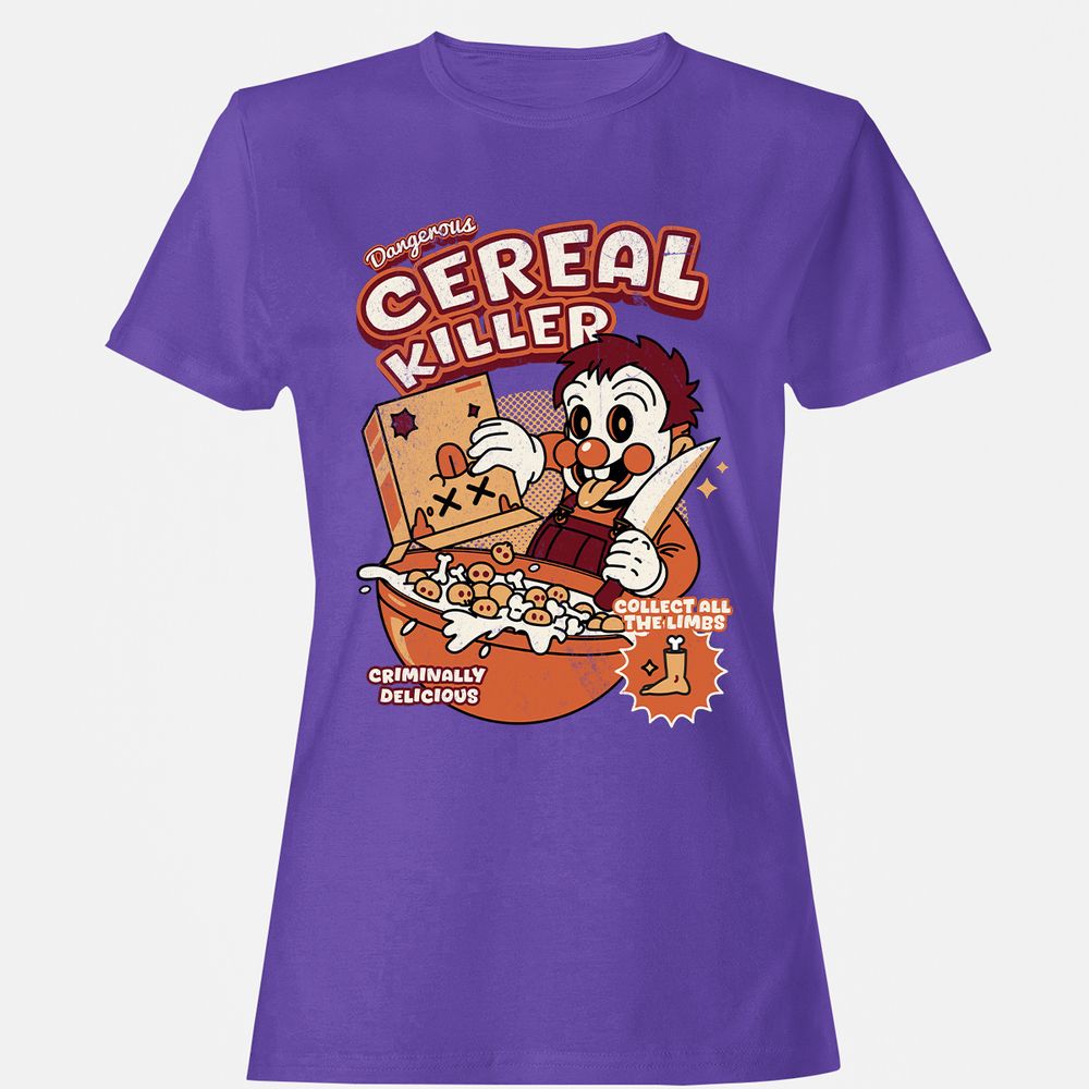 Women's T-Shirt - FD3CKEHZ - Purple - 12