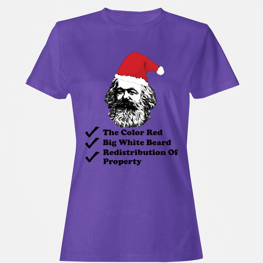 Women's T-Shirt - 62R8TQPX - Purple - 12