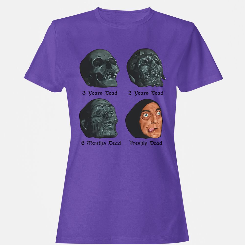 Women's T-Shirt - 6BS2R5M4 - Purple - 12