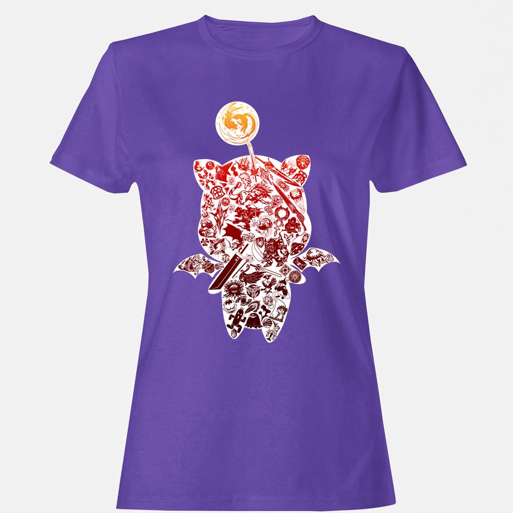 Women's T-Shirt - 1HLAMXCT - Purple - 12