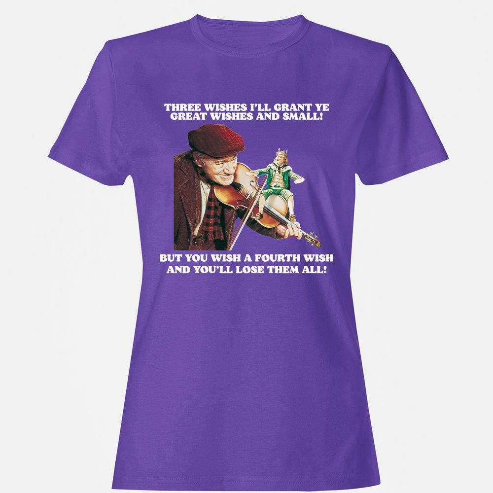 Women's T-Shirt - SK5HB7WL - Purple - 12