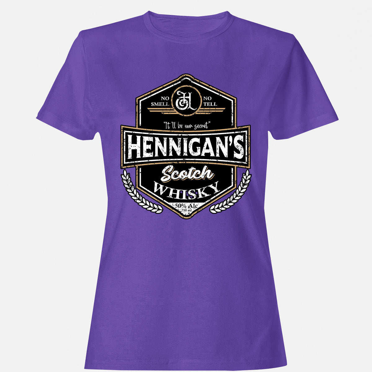 Women's T-Shirt - K5ZS2NVV - Purple - 12