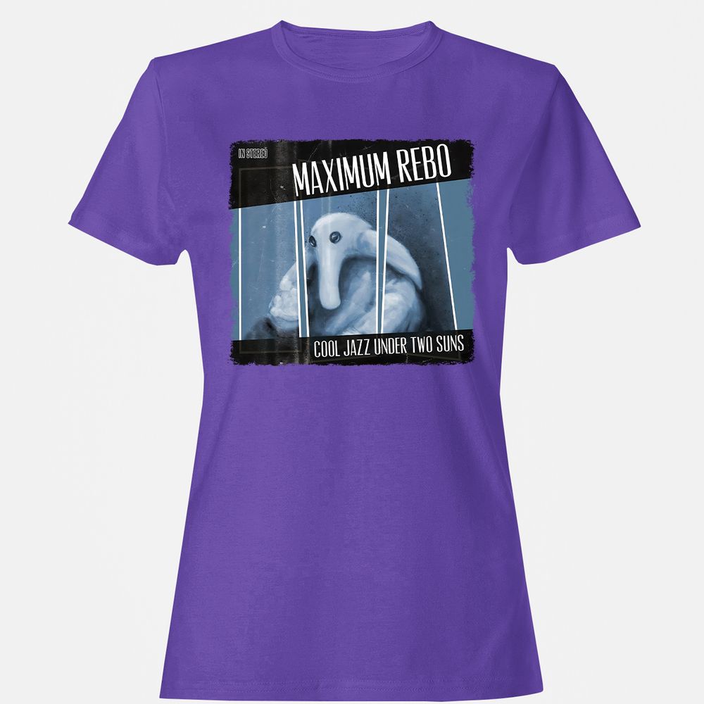 Women's T-Shirt - 5FQCT8D4 - Purple - 12