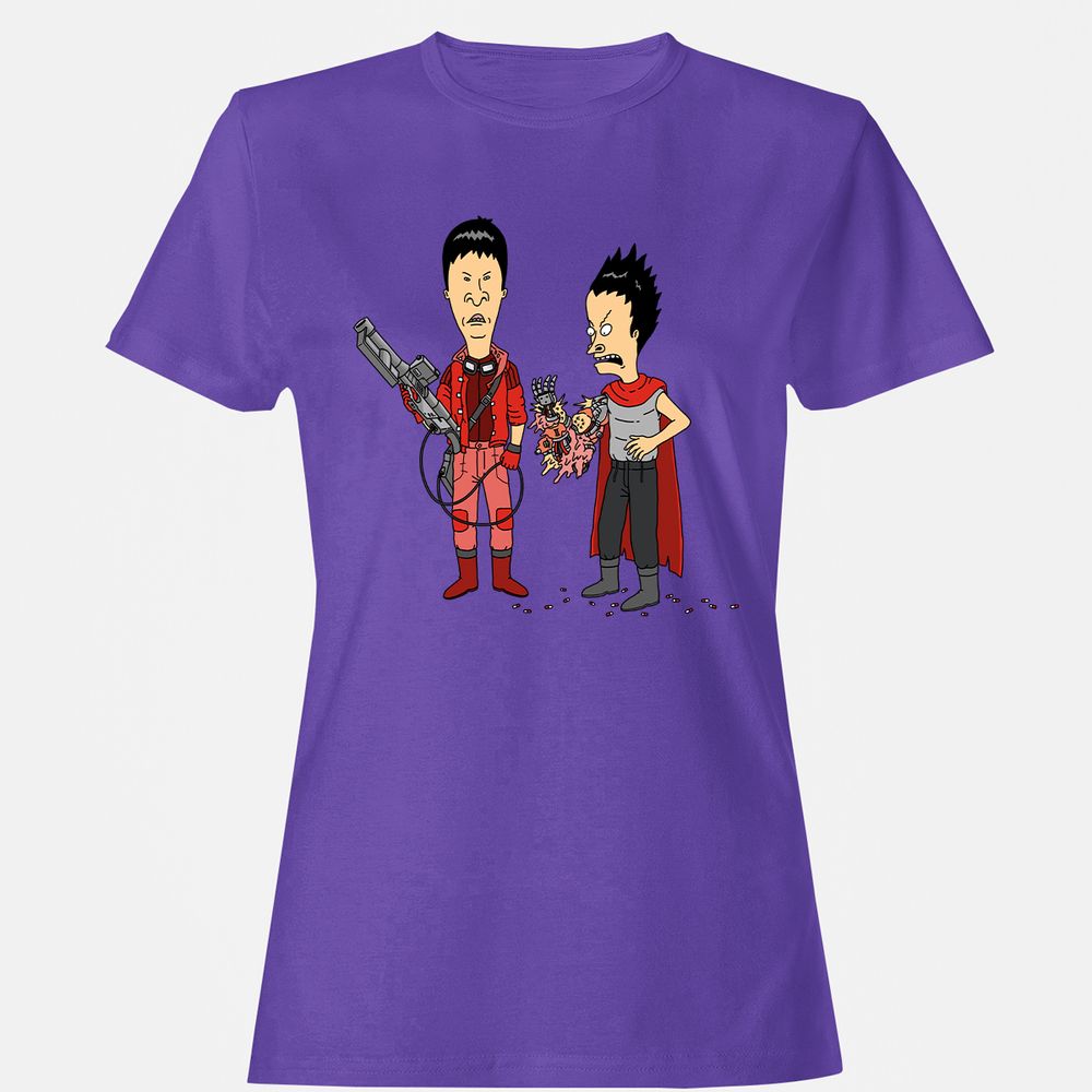 Women's T-Shirt - JT8V1EW9 - Purple - 12