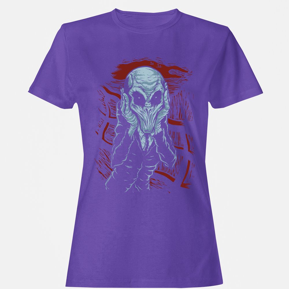 Women's T-Shirt - HDADE323 - Purple - 12