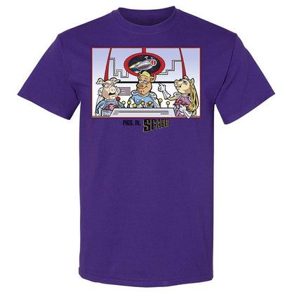 Classic Unisex T-Shirt - CQG2N4UR - Purple - 12