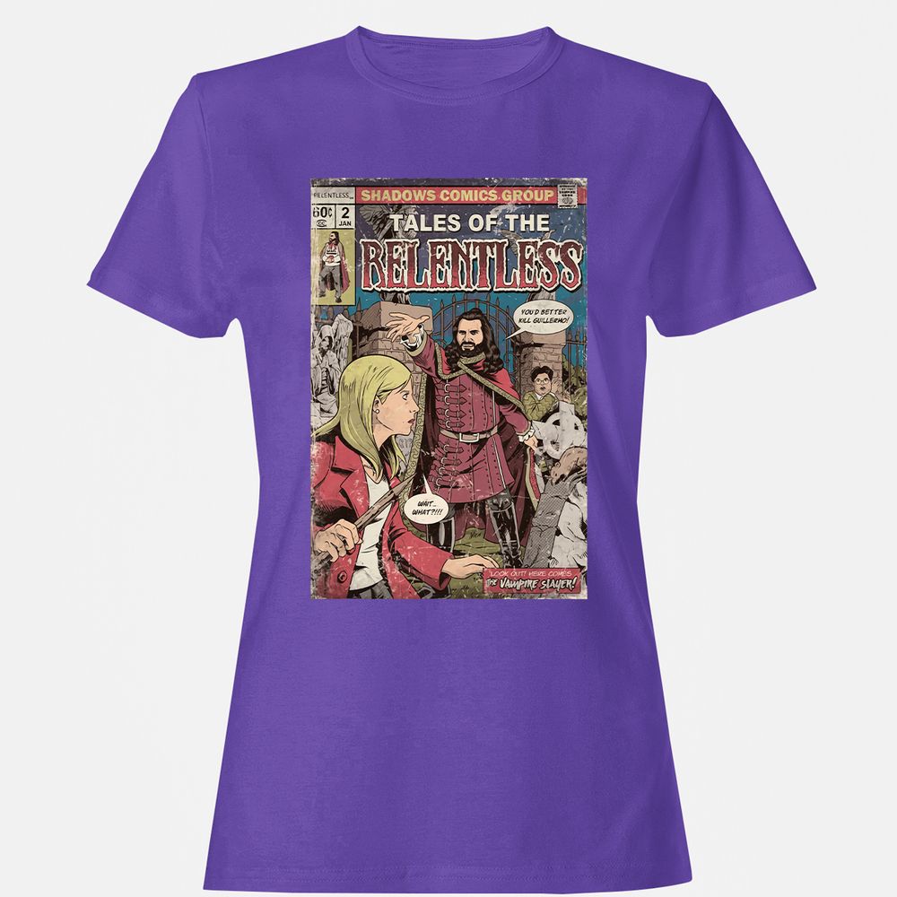 Women's T-Shirt - ZC2BFK4G - Purple - 12