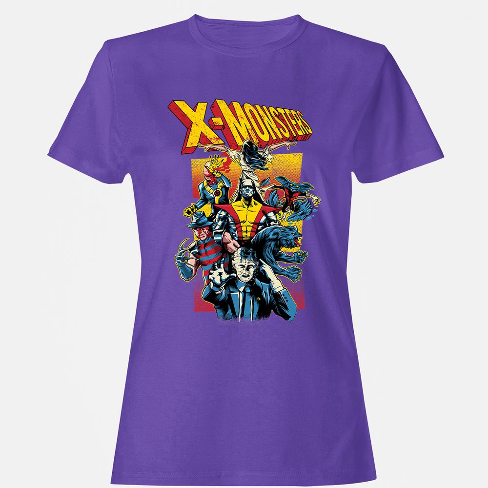 Women's T-Shirt - GK7VTGCM - Purple - 12