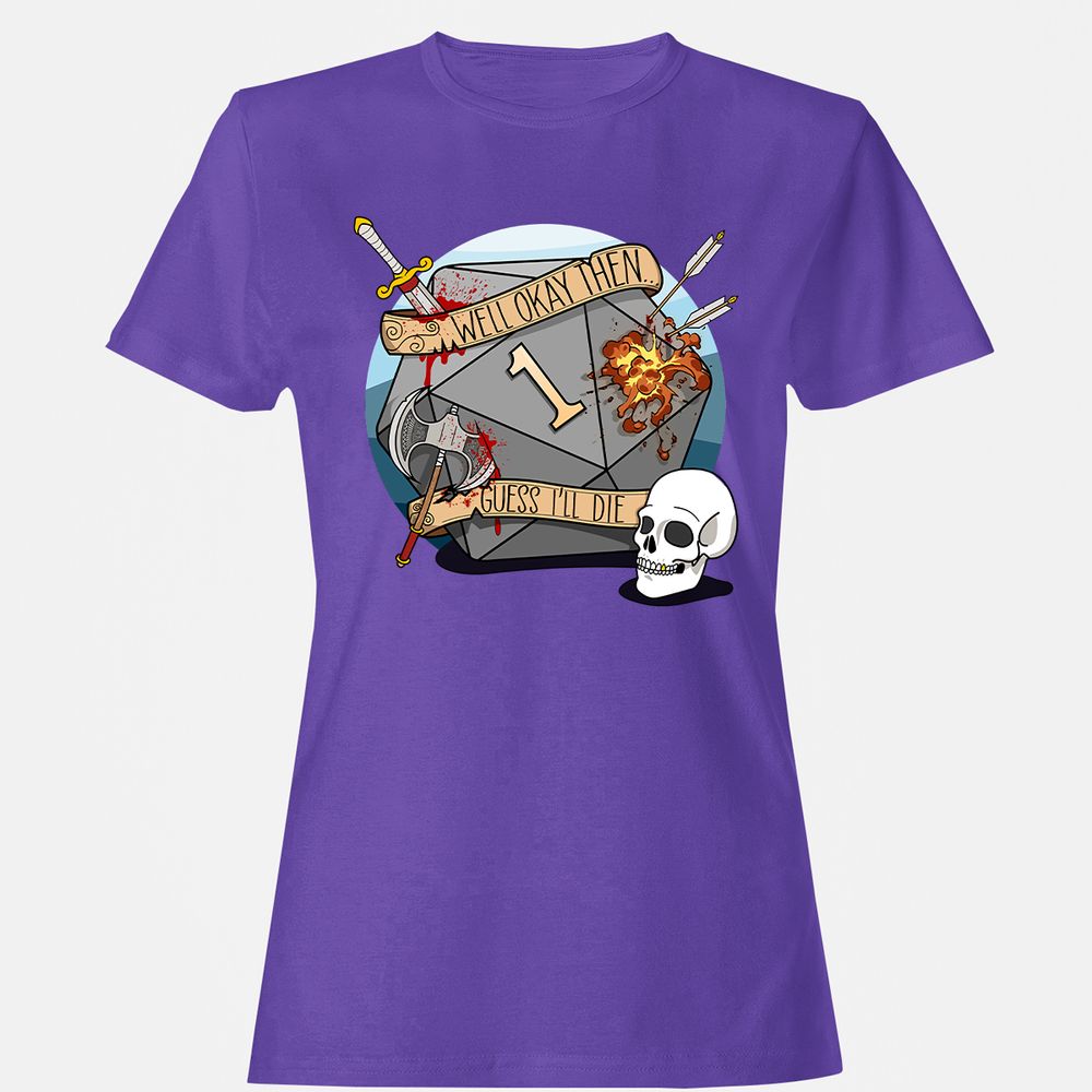 Women's T-Shirt - 5JM4HHKC - Purple - 12