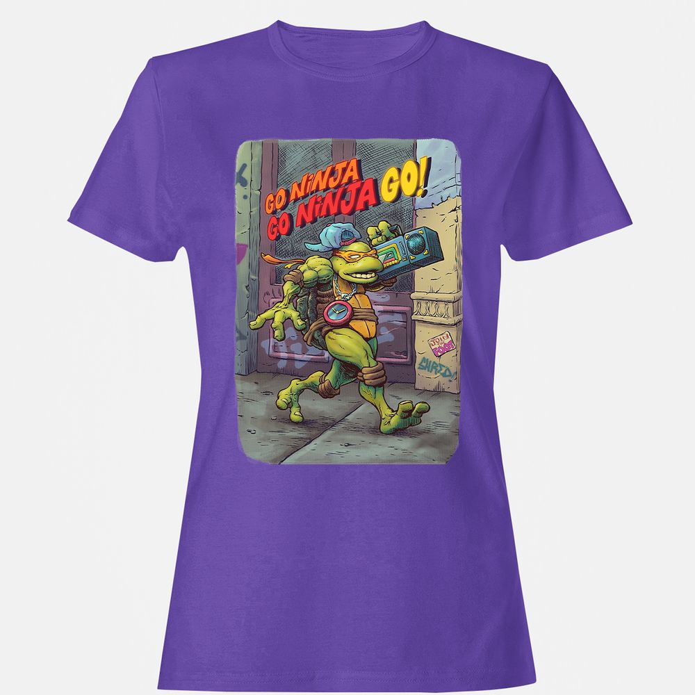 Women's T-Shirt - 6KTAEC9W - Purple - 12