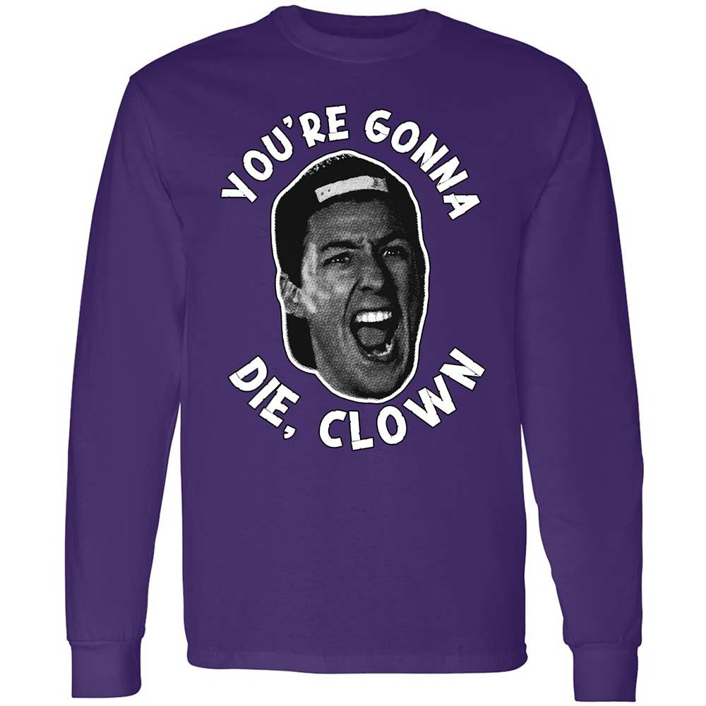 Long Sleeve T-Shirt - 8EHGR7XN - Purple - 12