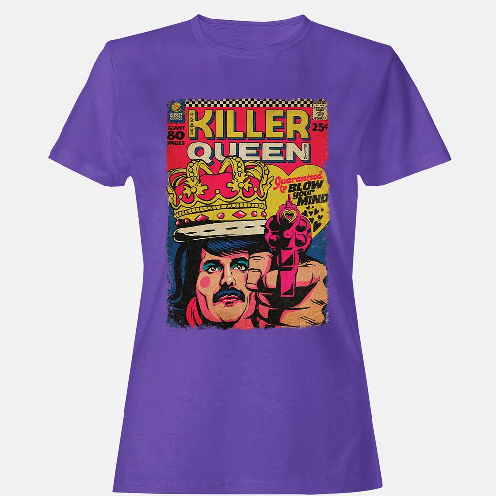 Women's T-Shirt - NFTKPXLV - Purple - 12